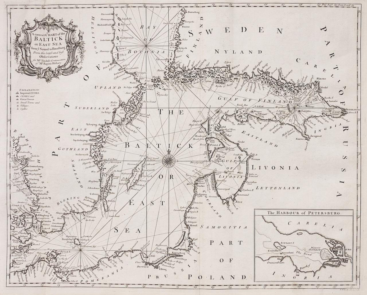 BALTIC SEA || Michael Jennings Antique Maps and Prints