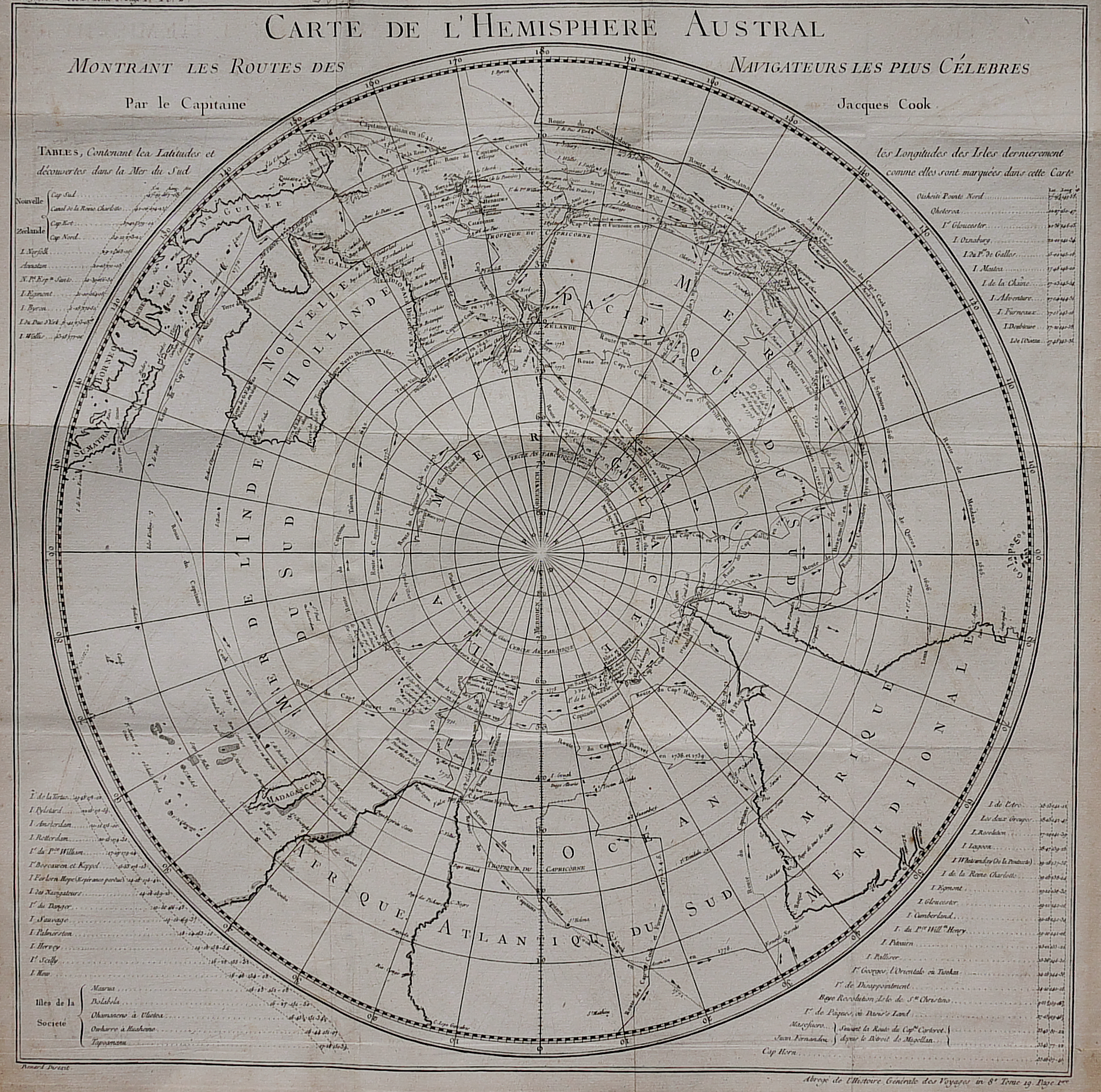 SOUTHERN HEMISPHERE SOUTH POLE VOYAGES OF COOK || Michael Jennings ...