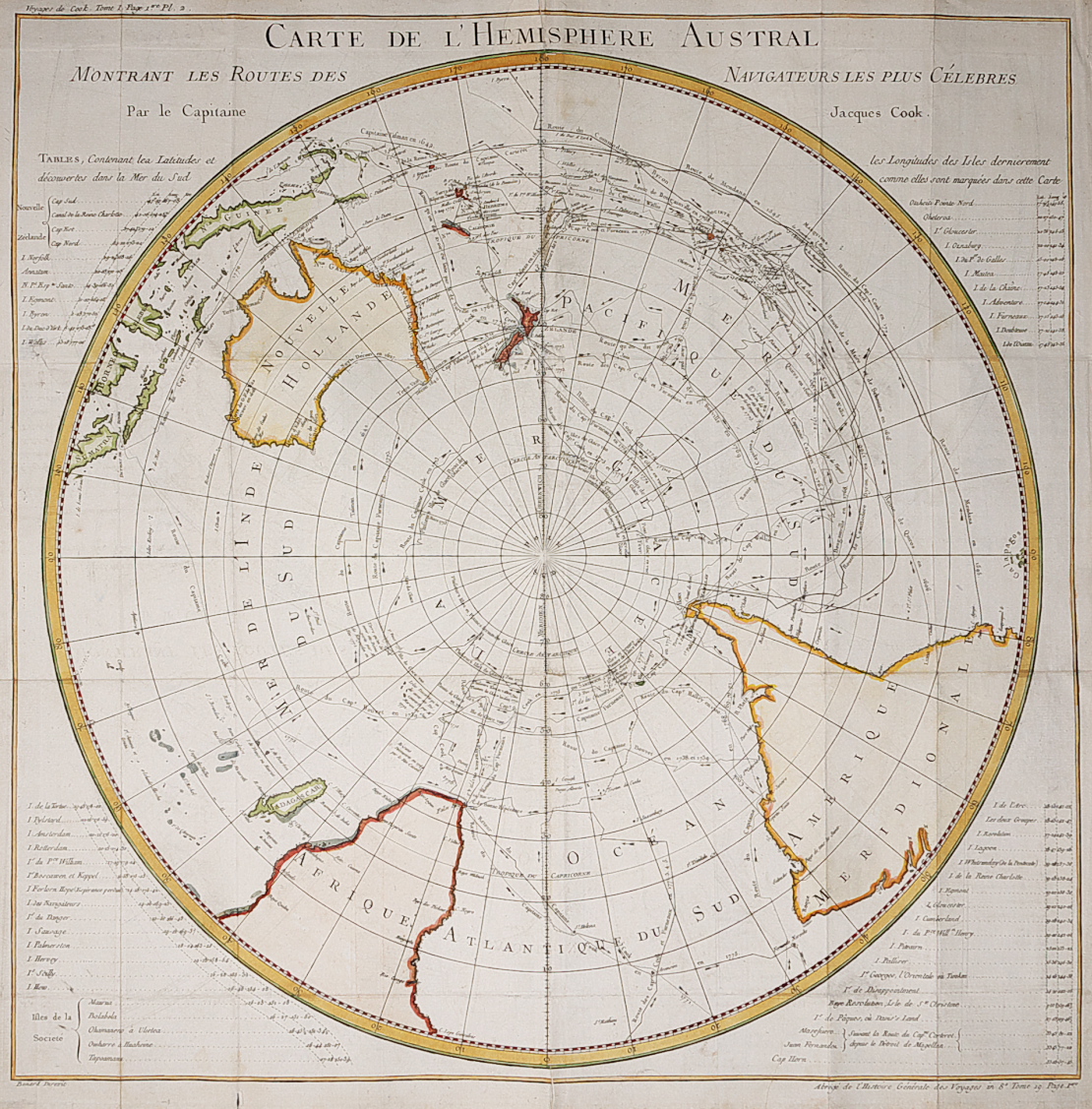 SOUTHERN HEMISHERE SOUTH POLE COOK'S VOYAGES || Michael Jennings ...